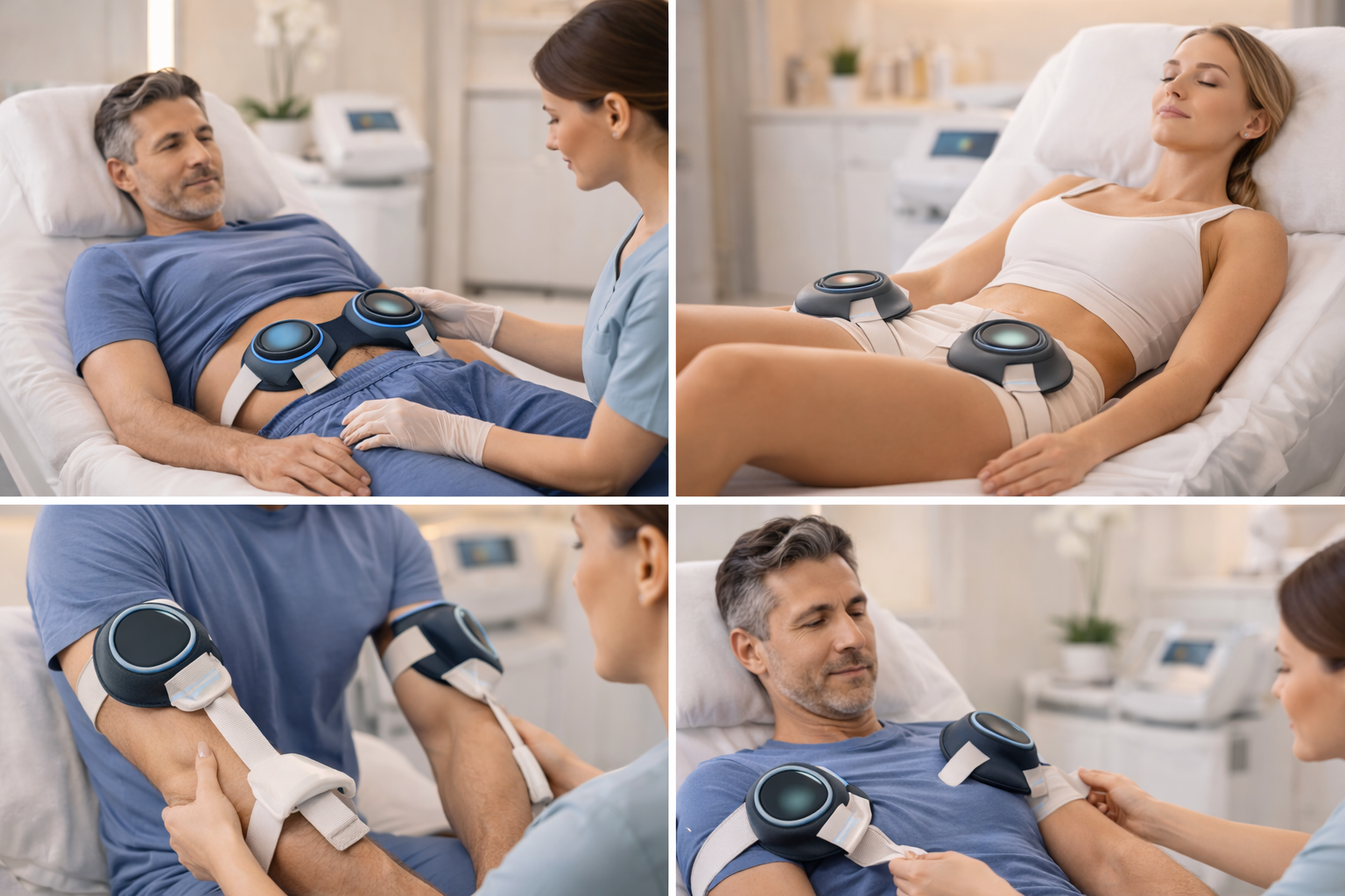 Illustration representing muscle toning and definition